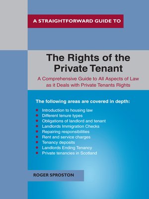 cover image of The Rights of the Private Tenant